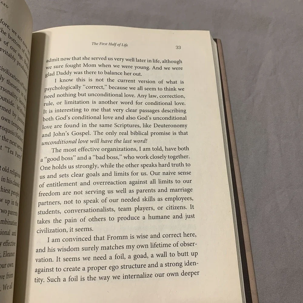 Falling Upward Richard Rohr Hardcover Book‎ Gift